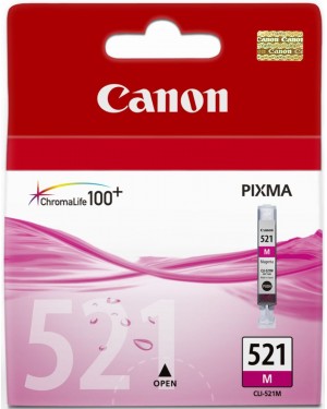 Cartuccia Canon serie CLI-521M compatibile